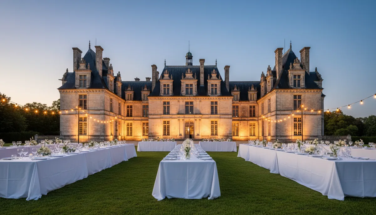 Château à louer pour événement : prix, formats et guide pratique