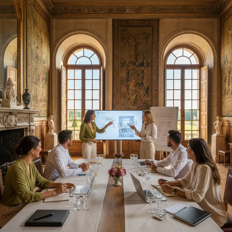 Séminaire d'entreprise au château : pourquoi choisir un lieu d'exception