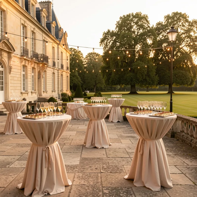 Vin d'honneur de mariage : durée, quantités et budget